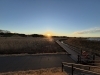今年の夕日も見納め。「鬼が大笑いする日」