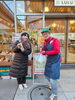 のーかるバザールさんの店頭にて📷「☆カラフル野菜の小山農園、2024年完全燃焼☆」