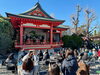 「新宿日枝神社【元旦祭】心に響く太鼓演舞！全身を使って和太鼓をリズミカルに叩く🌟葛飾区新宿中学校太鼓部有志さん 🌟太鼓集団 激打-HARD BEAT（ハードビート）さん♪2025年（令和7年）1月1日正午〜⛩️」