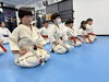 2025年の稽古初め。たくさんの子が元気に参加☺️「1/7(火) の稽古風景≪ 明石/空手/スポーツ/運動/幼児/小学生/お稽古/習い事≫　」