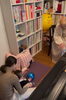 0歳くんとママのレッスン風景〜ボール遊び〜「【大分市/歌と遊びの音楽教室/胎教・未就学児・小学生】　0歳くんボール遊び」
