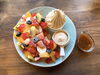 フレンチトースト『フルーツミックス』「いちごフェア🍓 焼津/静岡/大井川/吉田/焼き菓子/テイクアウト/ランチ/デザート/フレンチトースト」