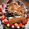 成人祝もAu Chantillyのケーキで💕「ご予約ケーキ🎂生チョコの苺&おまかせチョコ飾り🍓」