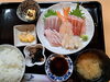 刺身盛り合わせ定食、小鉢3品付き　2000円「刺身盛り合わせ定食、小鉢3品付き　2000円」