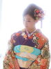 華やかな振袖姿のお嬢様「今治市で成人式振袖選びはお任せください」