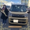 おしゃれで可愛いミモザイエロー💛「スペーシア納車式　スズキ自販愛媛 スズキアリーナ川之江 スペーシア 納車式 広々 ゆとりある室内 楽しく 使いやすく 快適」