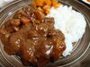「いつも帰りが遅い為奥様がカレーを作って頂きました(^O^)‼️。」