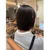 N.オイルでツヤ感をプラス♪「ぱつっとボブ♪」