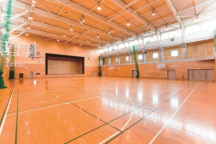 体育館（内）「『レバンガ北海道バスケットボールアカデミー 北洋大学校』開校について」
