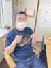 久しぶりのアクセサリーはデザインも考えました「久しぶりのアクセサリー体験K君と、みんなも一緒に制作してます」