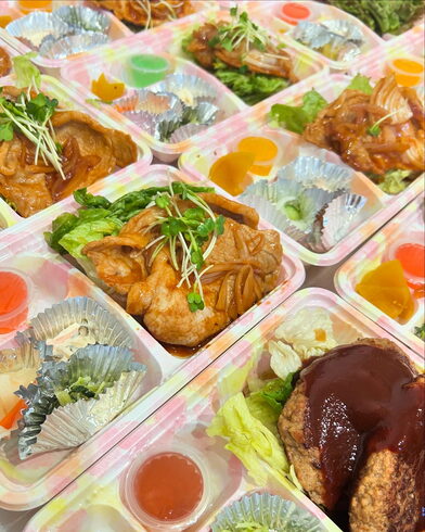 本日の日替わり ポークチャップでしたー😋「⭐️本日も沢山のご注文ありがとうございました⭐️」