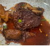 ホロホロになるまで煮込んだ牛のホホ肉「牛ホホ肉の赤ワイン煮込み　農家イタリアン trattoria＆bar 黒猫🐈‍⬛」