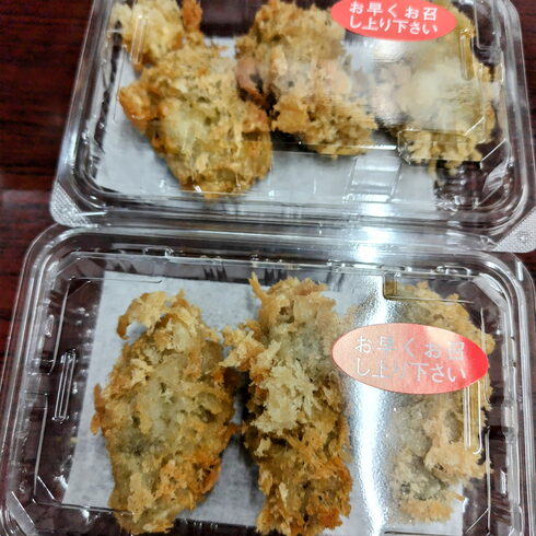 鳥羽産カキフライ「1月25日のお惣菜」