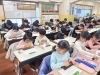 真剣に練習に取り組む生徒「3日間で300名が参加!冬の特別練習会の様子をご報告|Sanraku Soroban School 日本橋校」
