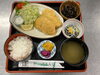 真鱈フライ定食 期間限定です🎶 【村上市で美味しい海鮮丼を食べられる