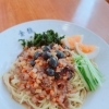 2/1 Today’s Special ブルーベリージャージャア麺(あさり入り) 日替わり　おすすめ　ランチ　夜ご飯　木更津　中華　金龍
