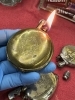 懐中時計改造ライター　一発着火です「ビンテージライター　1900年代前期のレア物です」