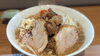 小ラーメン　ヤサイニンニクスクナメ「《あっかーまんの小麦ライフ》 ラーメン荘 地球規模で考えろ 伏見本店 」