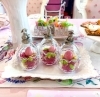 かわいいうさぎの器にピンクに染めたうずらの卵「八王子みなみ野駅近のお料理教室」