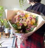 「お見舞いの花束」