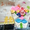 ひ孫さまが作った折り紙の花束「一期一会のお葬式｜和歌山市斎場での1日葬（T様女性）」