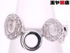 「ポンテヴェキオ 美品 ダイヤ0.09ct サークルリング9号 K18WG ホワイトゴールド  送料無料 販売中！ 玉や質店 千葉 市川市 本八幡」