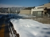 雪景色「今日は、雪景色となっています！」