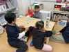 幼児さんだるま落とし「感覚ってとても大事👌【札幌市北区篠路　放課後等デイサービス　児童発達支援】」