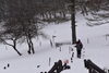 「雪山登山ハイシーズン」
