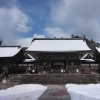 雪化粧の出雲大社「雪化粧の出雲大社参拝！寒さも忘れさせてくれる出雲大社の美しさ♪」