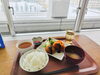 先週のチーズインメンチカツとクリームコロッケ定食「今週（2/10から2/14）の日替わりランチ（680円）メニューです♪」