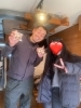 バレンタインチョコありがとう「マスターゆうバレンタインチョコいっぱいもらえて感激❣️」