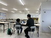 先生と一緒に勉強を頑張る生徒「「ワークをやったのに点数が取れない…」 その原因と解決策を解説！【大分市の個別指導塾/大分駅前校/高校受験/大学受験/定期テスト対策】」