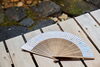 「花ことば扇子2月「マーガレット」」