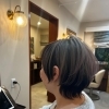 メテオコネクター使用！髪に優しいデザインカラー＋カット