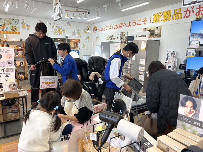 展示会の様子。多くの方にご来店いただきました。「今回も大好評のうちに終了した展示会イベント、その様子をお伝えします【2月】」