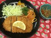 「本日のAランチは　とんかつ」