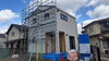 かわいらしい外観が露わになってきました。「【進捗報告】福島市のH様邸の工事は順調にすすみ間もなく仕上です。」