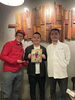 師匠とあら別邸、大将と📸「☆カラフル野菜の小山農園、錦笑亭満堂師匠と『あら別邸』へ☆」
