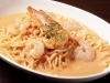 「🏅人気1位の生パスタ🍝プリプリ海老のトマトクリーム🦐モチモチの美味しい生パスタをぜひご賞味ください😋」