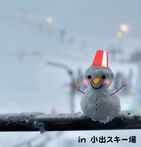 雪だるま「魚沼・南魚沼のベビーシッターおかなさん/雪国のベビーシッターの休日ᕷ⋆͛」