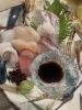 造り盛り合わせ「三連休もバリバリやってます【明石 鍛冶屋町 元板前の居酒屋 ガッツリ飯 美味い おおいた冠地どり 大分料理 焼鳥 おすすめ 黒毛和牛 スパイスカレー 和食 麻婆豆腐 ⠀】」