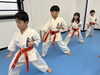 初級クラス。オレンジ帯は型を上達させよう🥋「2/27(木)の稽古風景≪ 明石/空手/スポーツ/運動/幼児/小学生/お稽古/習い事≫」
