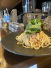 生パスタを使用したズワイ蟹のペペロンチーノ「モチモチ生パスタが大好評！～ランチ・ディナー・パーティー（宴会、歓送迎会）でご利用頂ける洋風バル【グリルダイニング COLLABO】」