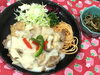 「本日のAランチは　グリルチキン　ホワイトソースがけ」