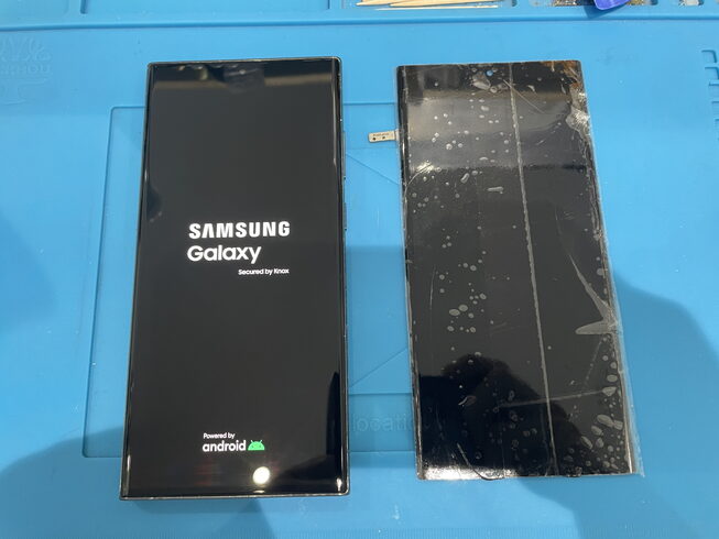 After「GALAXY 画面修理」