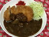 「本日のAランチは　カツカレー🍛」