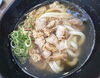 寒さを吹き飛ばす、厚切りゆずかすうどん!「まだまだ寒い!こんな日は温かい、かすうどん!」