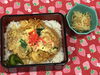 「本日のAランチは　玉子とじヒレカツ丼」