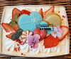 「ホワイトデーのチーズケーキ」
